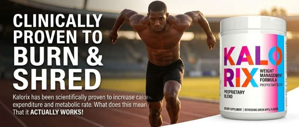 kalorix powder with l-carnitine boosting energy and endurance during exercise and workouts.