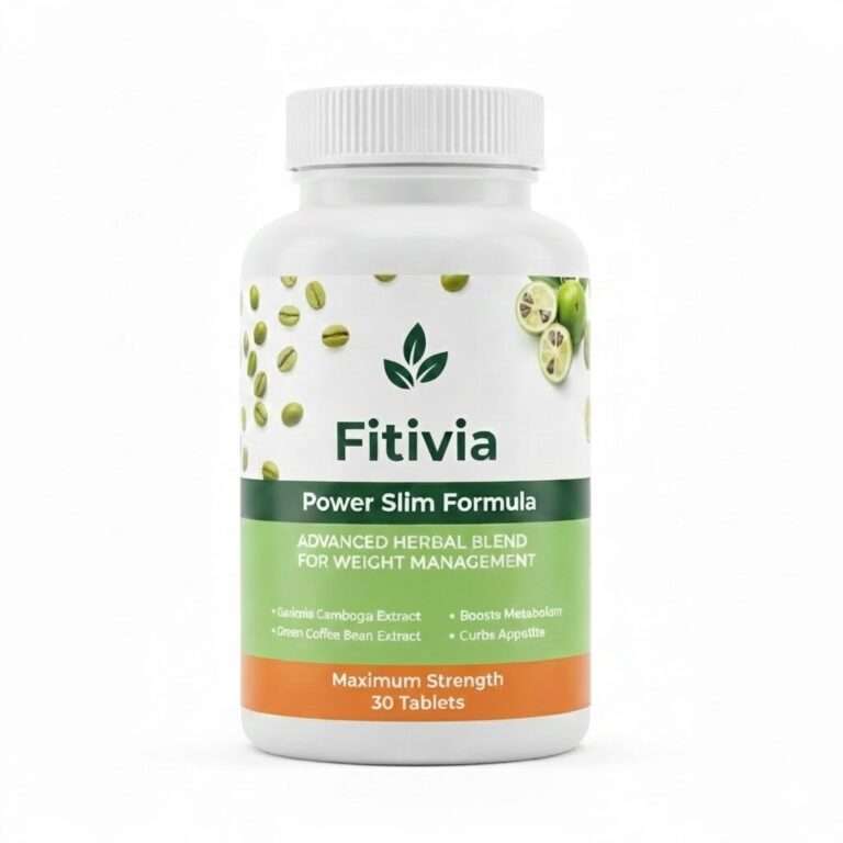 Fitivia dietary supplement with Garcinia cambogia 1000 mg and green coffee extract 200 mg for daily wellness and weight support.