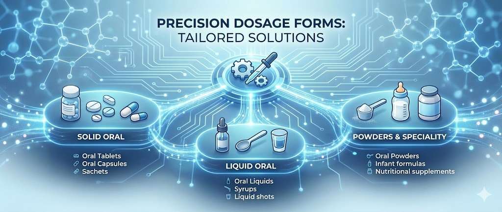 Private label services for nutraceuticals and dietary supplements, offering custom formulation, branding, and packaging solutions for businesses.