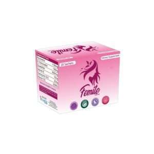 Femite sachet with myo-inositol, D-chiro inositol, Quatrefolic, vitamin D3, and CoQ10 to support hormonal balance, ovulation, fertility, and PCOS management