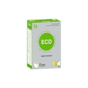ECD infant nutrition powder designed to promote digestive health with essential fatty acids and prebiotic nutrients.